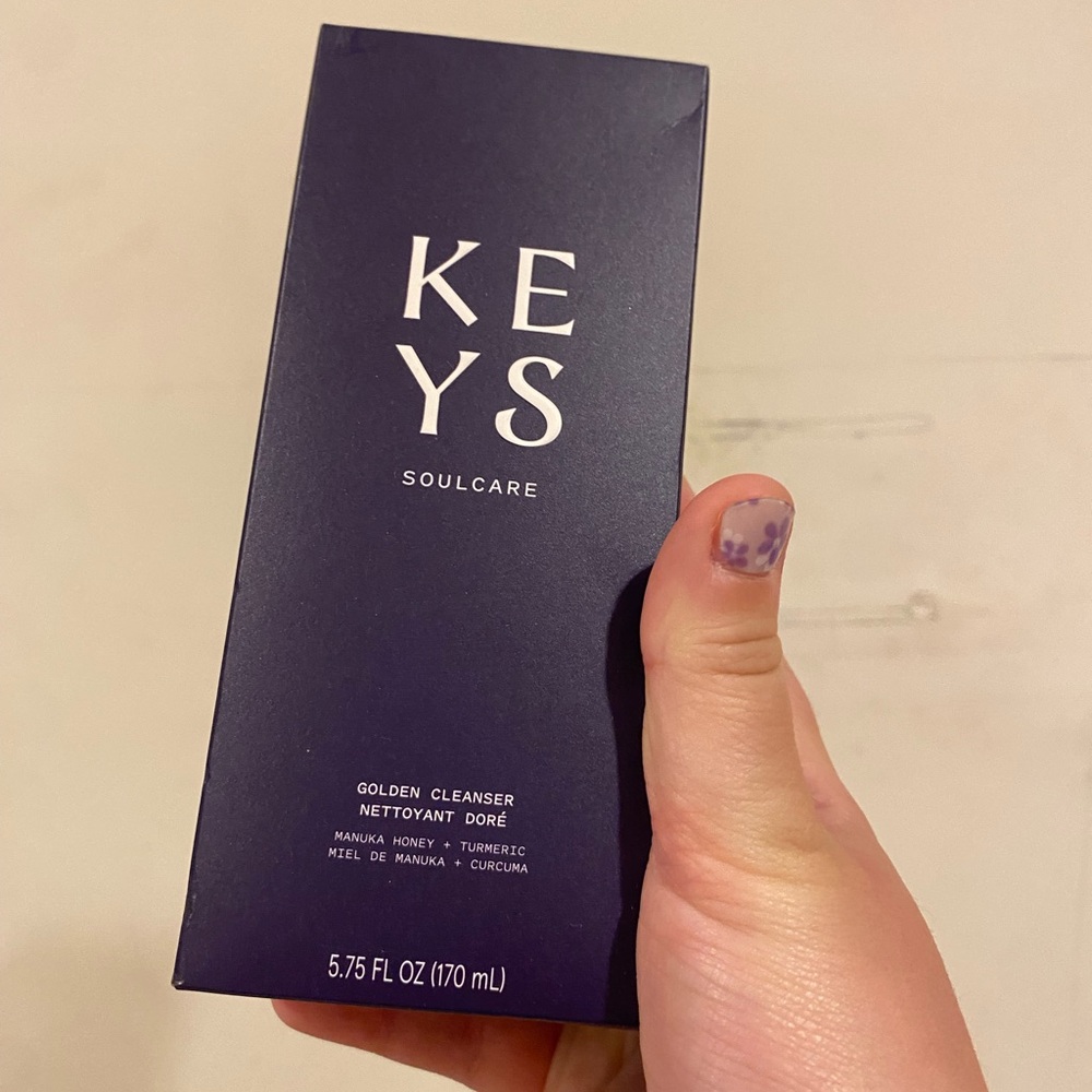 KEYSSOULCARE Golden Cleanser - Navy